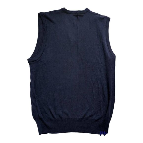 Towncraft Mens Navy Blue Sweater Vest - Size XL - Picture 3 of 4